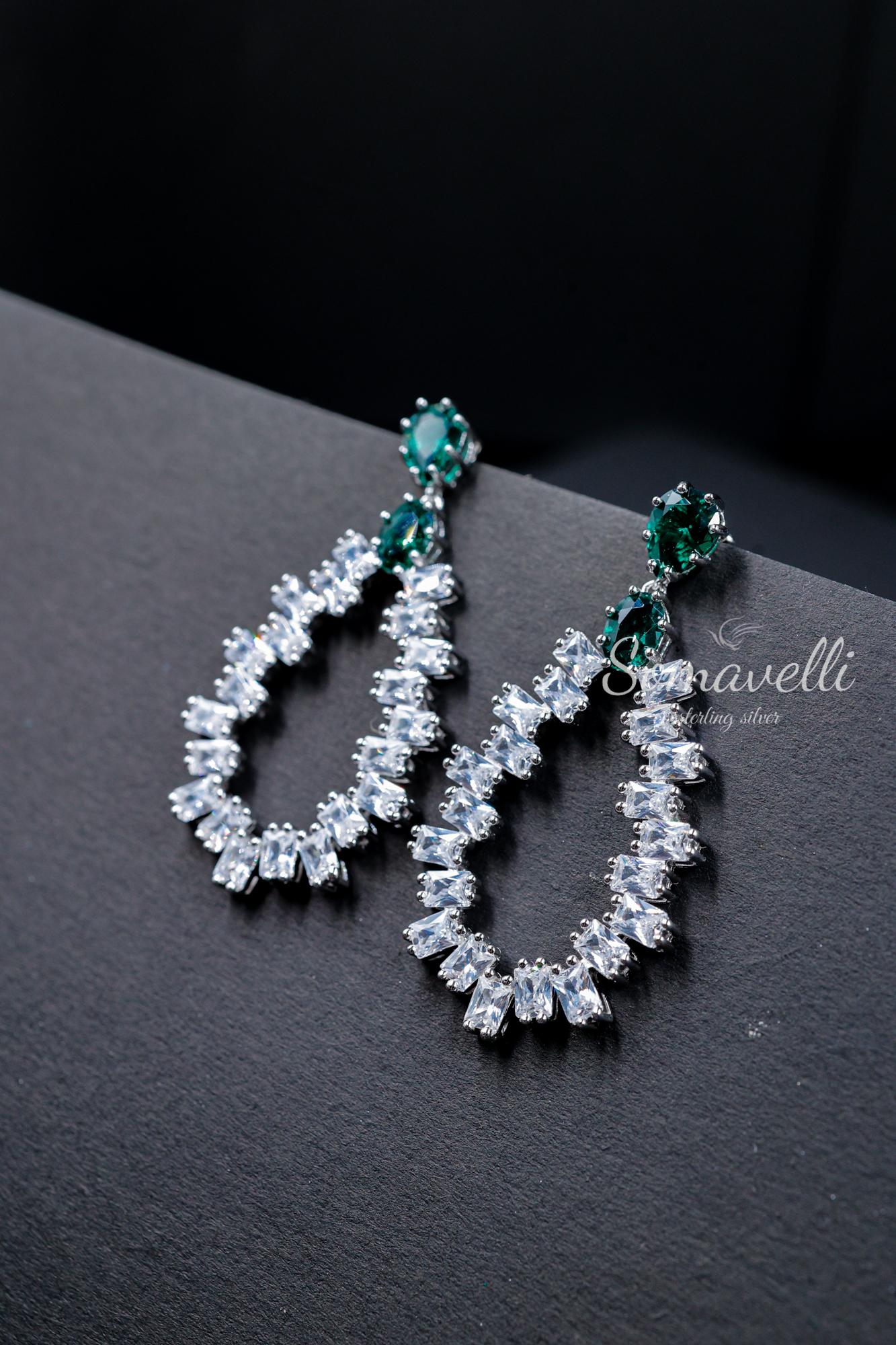 Mojito CZ Earrings